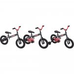 Huffy 22301 Grow 2 Go Kids Bike, Balance to Pedal, Red Bundle with 2 YR CPS Enhanced Protection Pack