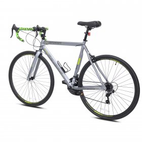 Genesis 700 C Saber Men's Aluminum Road Bike with 21 Speeds, Gray