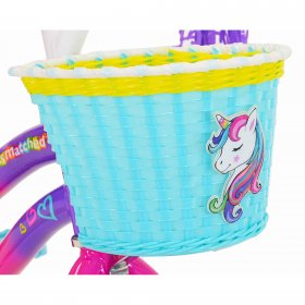 LittleMissMatched 12 In. Let You Be You Unicorn Bike, Pink and Purple