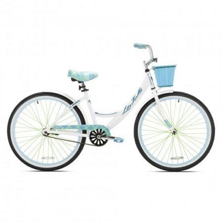 Kent 26" Women's, La Jolla Cruiser Bike, White