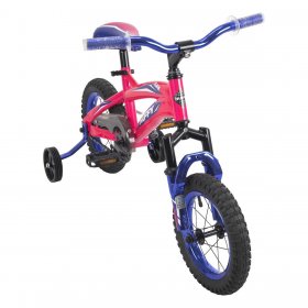 Huffy Flair Kids Girls 12 Inch Bike Bicycle with Training Wheels, Ages 3 to 5