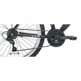 Kent Bicycles 26-inch Men's KZR Front Suspension Mountain Bike, Gray-black