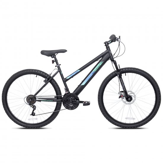 Kent 26\" Northpoint Women\'s Mountain Bike, Black/Blue