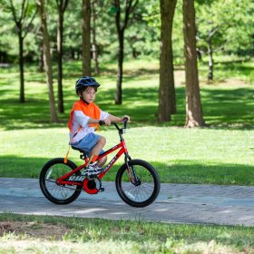 Royalbaby Chipmunk Rocket 16in Bicycle Kids Bike for Boys Red Color