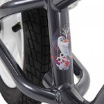 Huffy Frozen 2 Balance Bike for Toddler & Kids, Olaf Graphics, 12 inch, Orange