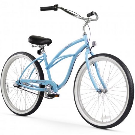 Firmstrong Urban Lady, 24", Women's, Three Speed, Baby Blue