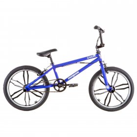 Mongoose Grid Boy's Freestyle Bicycle Mag, Blue