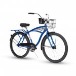 Huffy 26 Nel Lusso Men's Cruiser Bike, Gloss Royal Blue