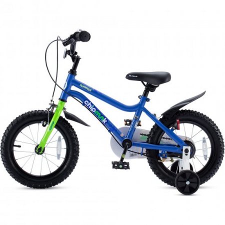 RoyalBaby Chipmunk 14 inch MK Sports Kids Bike Summer Blue With Training Wheels