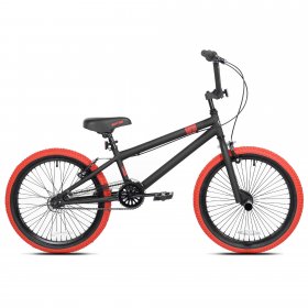 Kent 20" Dread Boy's BMX Bike, Black/Red