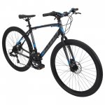 Huffy 27.5 Carom Mens 14-Speed Aluminum Gravel Bike for Adults