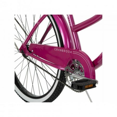 Huffy 26 In. Cranbrook Women's Beach Cruiser Bike, Pink, Bicycles