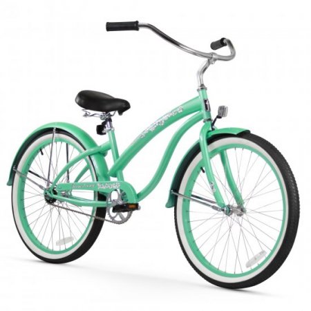 Firmstrong Bella Classic, 24", Women's, Single Speed, Mint Green