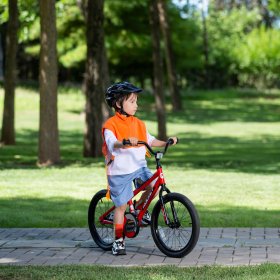 Royalbaby Chipmunk Rocket 18in Bicycle Kids Bike for Boys Red Color