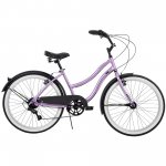 Huffy 24 Inch Girls Lockland 7-Speed Cruiser Bike, Purple