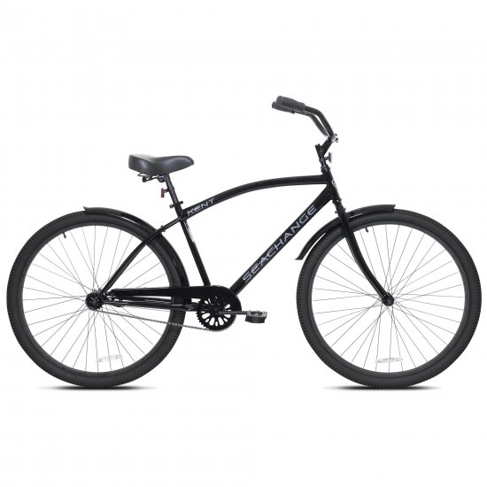 Kent Bicycle 29\" Men\'s Seachange Beach Cruiser Bicycle, Black