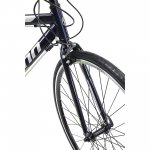 Schwinn Volare 1300 Bicycle 700C, Men's Drop Bar Road, Black with Green accent