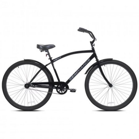 Kent Bicycle 29" Men's Seachange Beach Cruiser Bicycle, Black