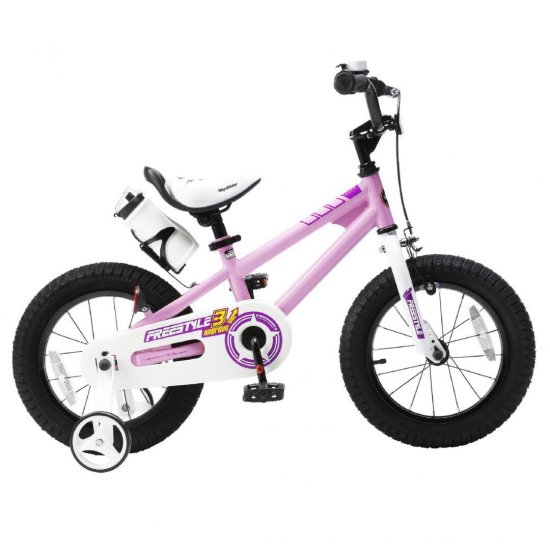 Royalbaby Freestyle 14 In. Kid\'s Bicycle, Pink (Open Box)