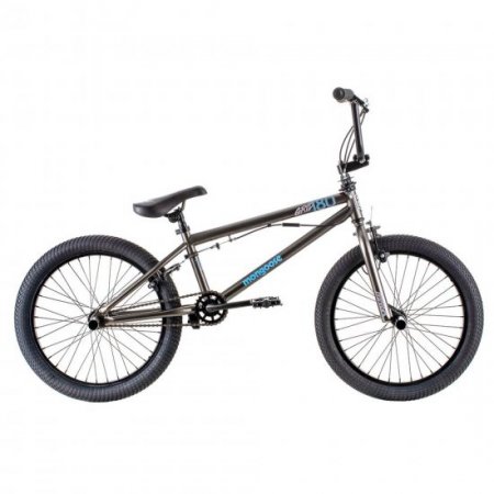 Mongoose Grid 180-Color: Charcoal, Style: Boy's Freestyle