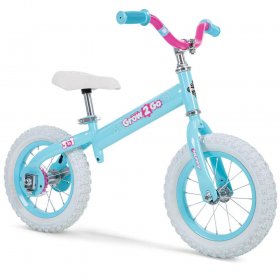 Huffy 22311 Grow 2 Go Balance Bike to Pedal Con Version Kids Bike, Light Blue - One Size