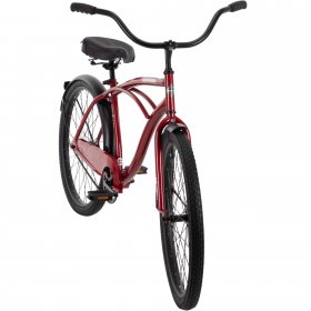 Huffy 26" Cranbrook Men's Beach Cruiser Bike, Red Metallic
