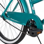 Huffy 24Huffy 24 Cranbrook Girls Beach Cruiser Bike for Women, Sky Blue