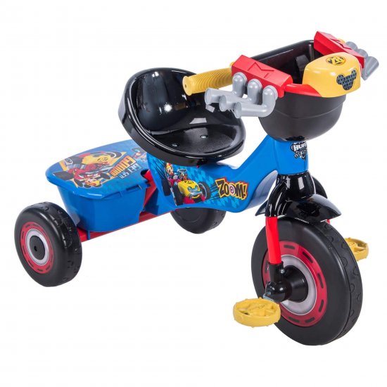 Disney Mickey and the Roadster Racers Secret Storage Tricycle, by Huffy