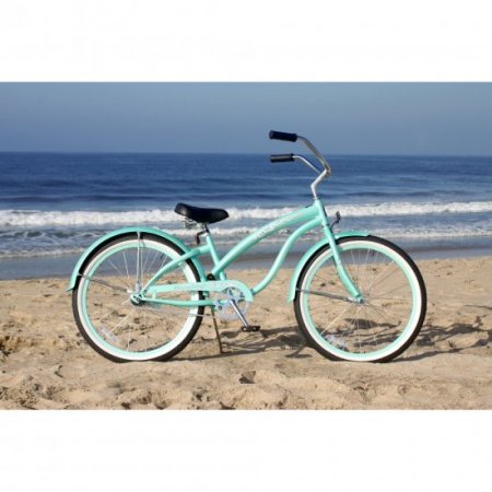 Firmstrong Bella Classic, 24", Women's, Single Speed, Mint Green